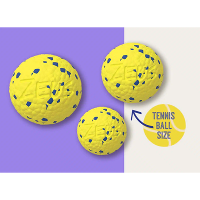 Zeus Nitro Weighted Ball With Rubber Core Dog Toy