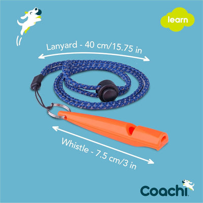 Coachi Training Whistle - Coral - Training Products - COACHI - PetMax Canada