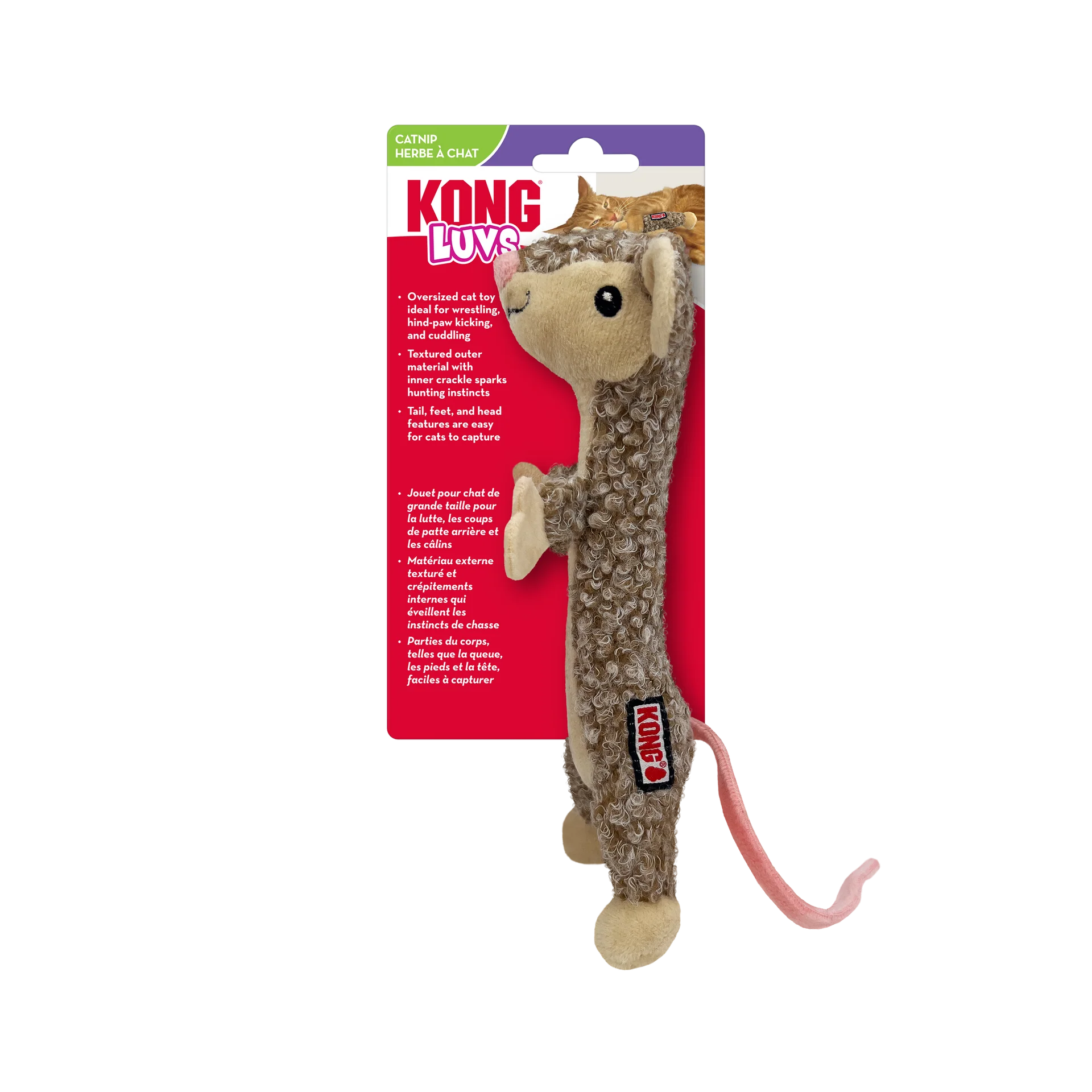 Kong Cat Luvs Mouse