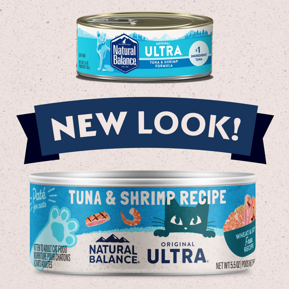Natural Balance Ultra Premium Tuna with Shrimp Formula Canned Cat Food