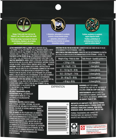 Purina Pro Plan Veterinary Supplements Multi Care Canine Chew Dog Supplement