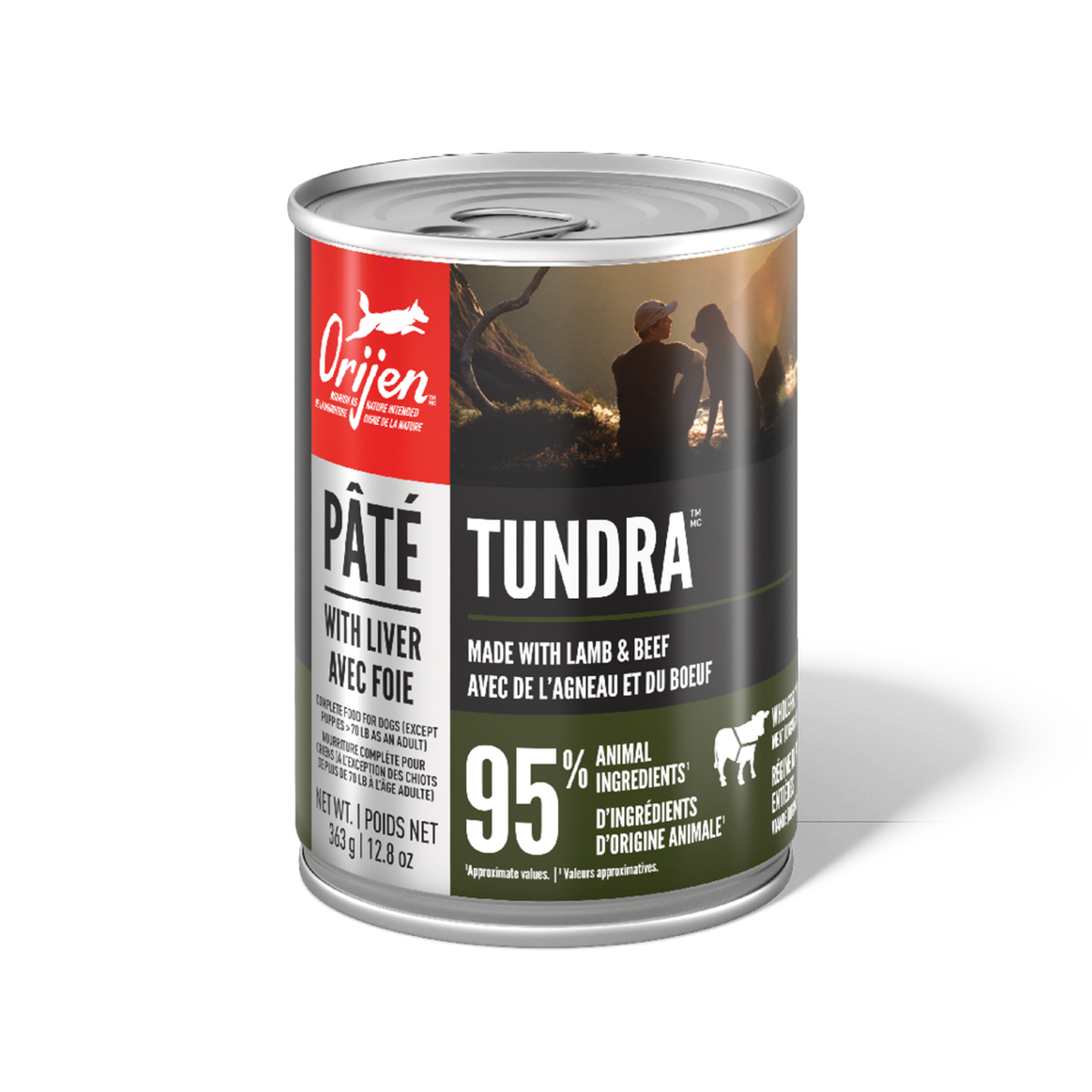 Orijen Pate Wet Dog Tundra with Liver