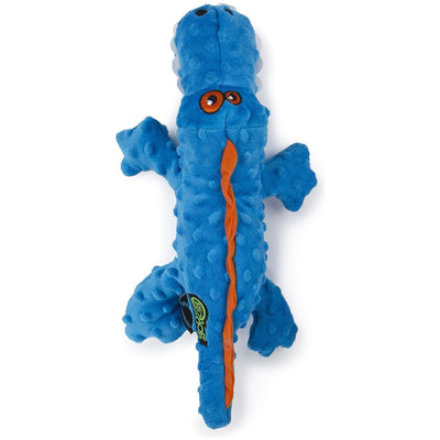 Go Dog! Gator with Chew Guard Technology Durable Plush Squeaker Dog Toy