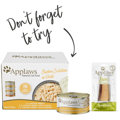 Applaws Ocean Fish in Broth Canned Cat Food - 70g - Canned Cat Food - Applaws - PetMax Canada