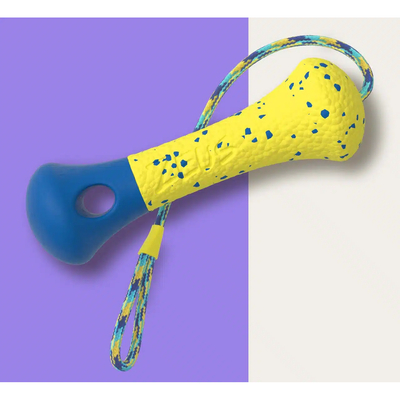 Zeus Nitro Weighted Buoy With Rope Dog Toy