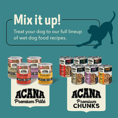 Acana Premium Pate Duck Wet Dog Food Recipe