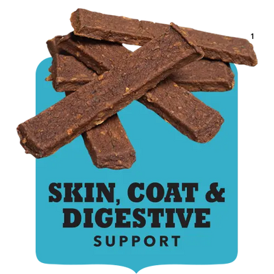 Acana Chewy Strips Skin & Coat Salmon Dog Treats