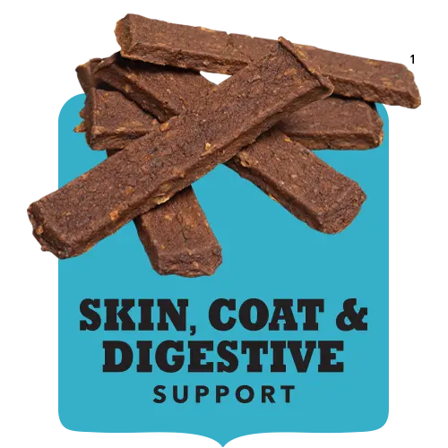 Acana Chewy Strips Skin & Coat Salmon Dog Treats