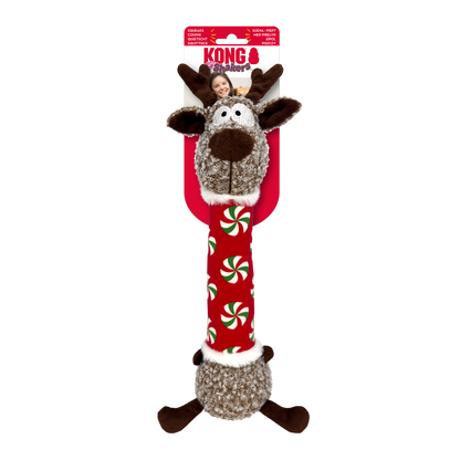 Kong Holiday Dog Holiday Shakers Reindeer Assorted