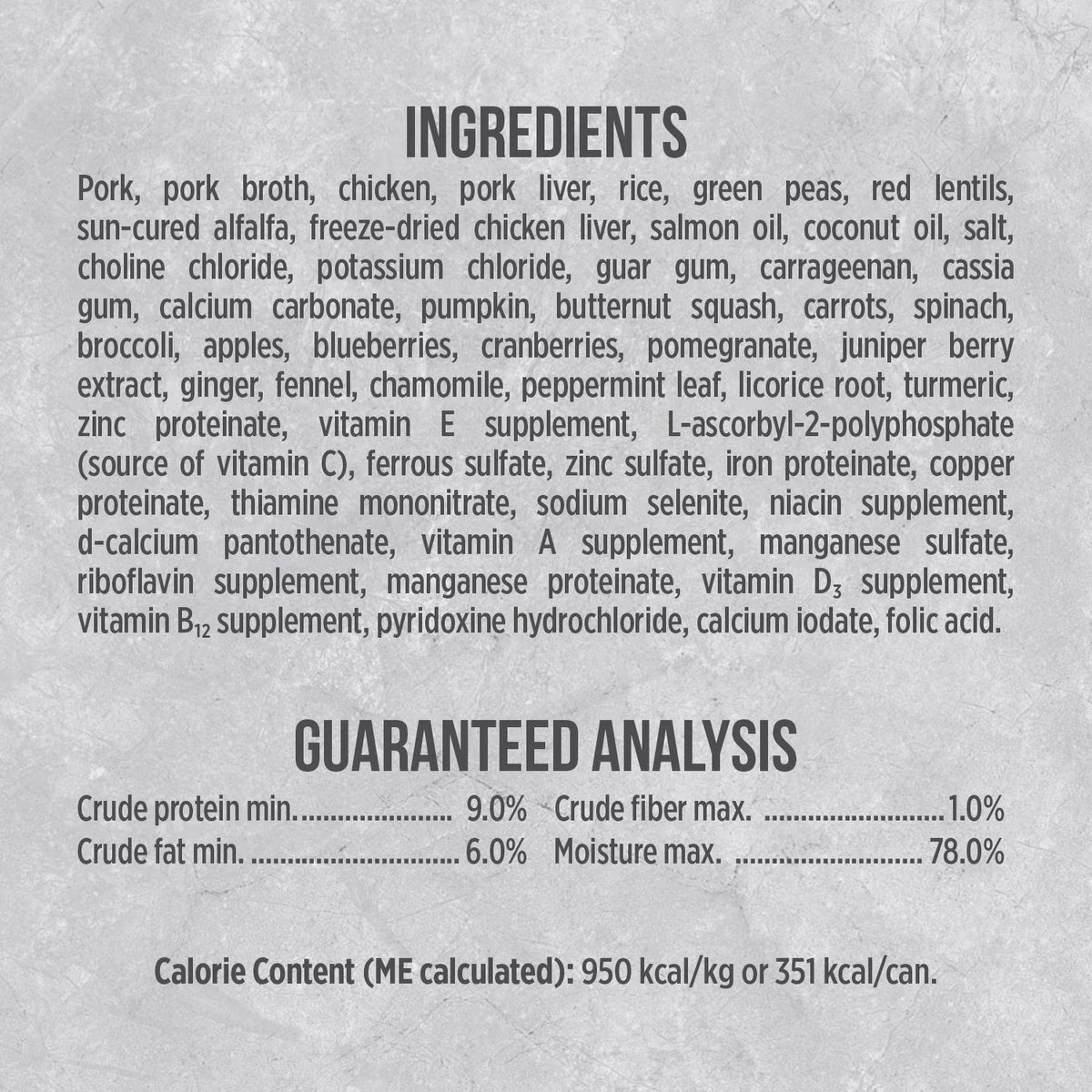 Nutrience Dog Infusion Pate Yorkshire Pork