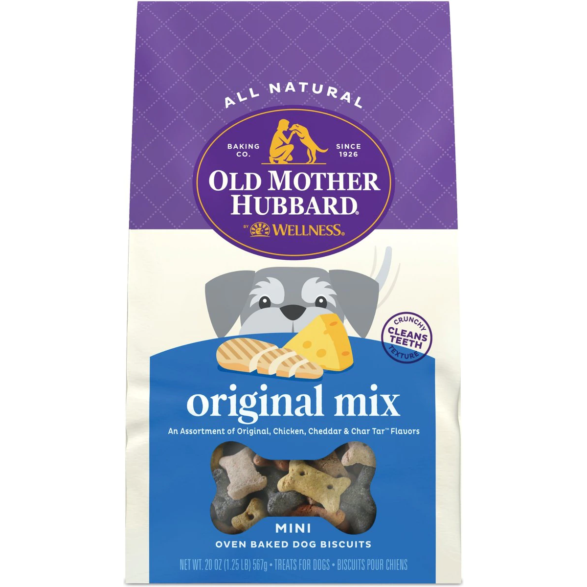Old Mother Hubbard Classic Original Mix Natural Oven-Baked Biscuits Dog Treats  Dog Treats  | PetMax Canada