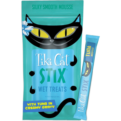 Tiki Cat Stix Tuna Mousse Treats  Cat Treats  | PetMax Canada