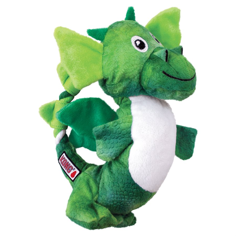Kong Dragon Knots Assorted  Dog Toys  | PetMax Canada