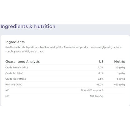 Nutri Source Come Pooch A Beef Broth