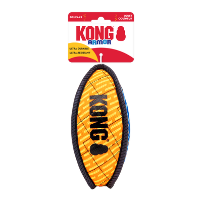 Kong Armour Football Dog Toy Assorted Colours