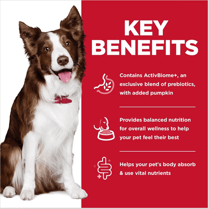 Hill's Science Diet Adult Perfect Digestion Chicken, Vegetable & Rice Stew Canned Dog Food - 363g - Canned Dog Food - Hill's Science Diet - PetMax Canada