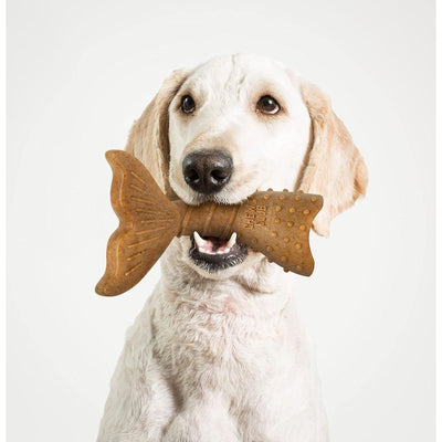 The Chew Club Powerbone Dog Chew Nylon & Bamboo Chew Twist Tail - 6" - Nylon - Powerbone - PetMax Canada