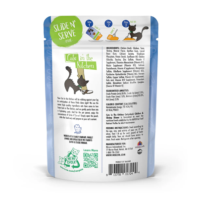 Weruva Cat Pouch Cats in the Kitchen Cattyshack Chicken & Shrimp Pate