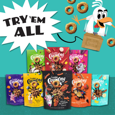 Fromm Crunchy O's Bacon Blasters Dog Treats - 737g - Dog Treats - Fromm - PetMax Canada