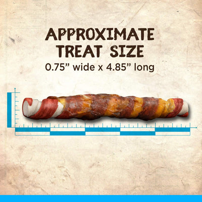 Zoe Better Than Rawhide BBQ Chicken Twists Dog Treats