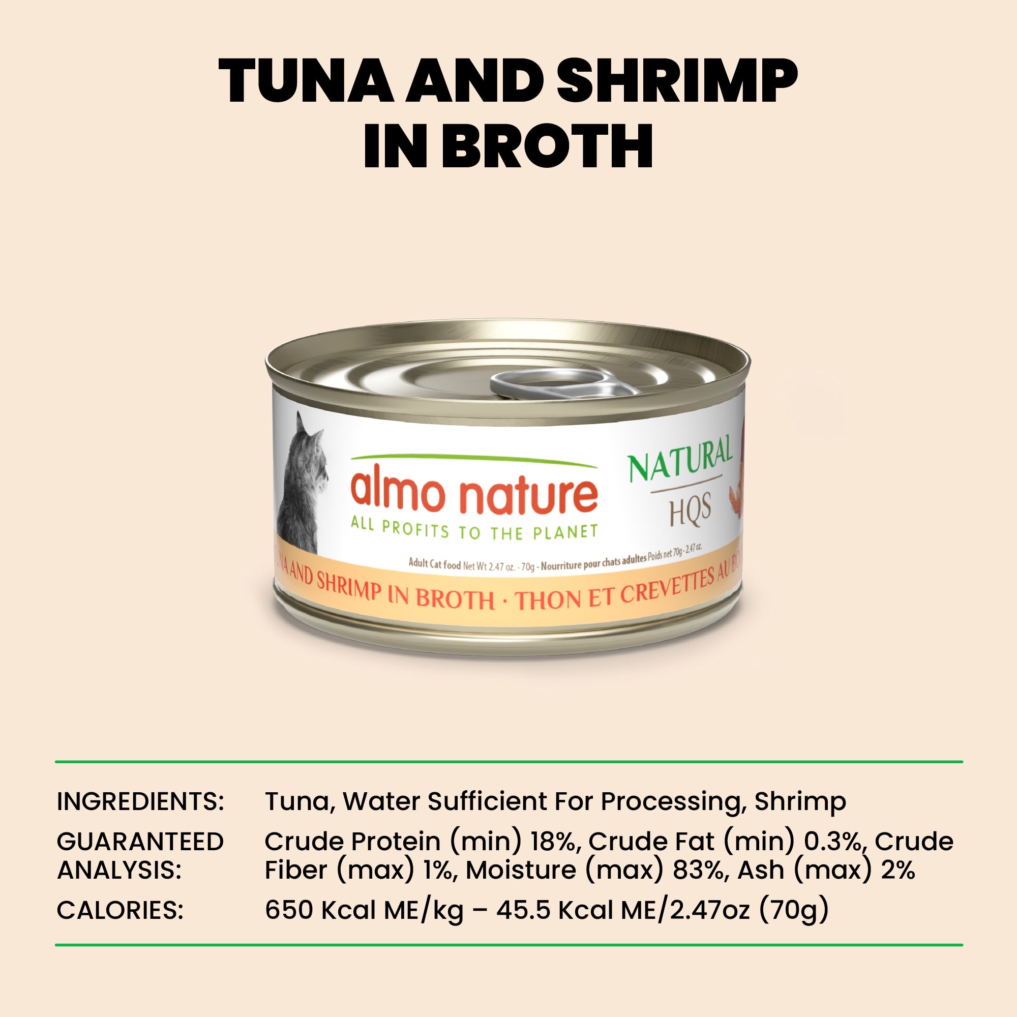 Almo Nature Natural Tuna & Shrimp in Broth