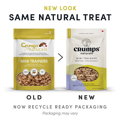Crumps Naturals Trainers Freeze Dried Beef