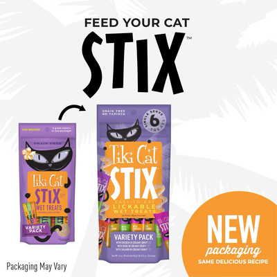 Tiki Cat Treats Stix Variety Pack