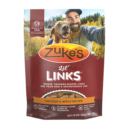 Zuke’s Lil’ Links Chicken & Apple Recipe Dog Treats