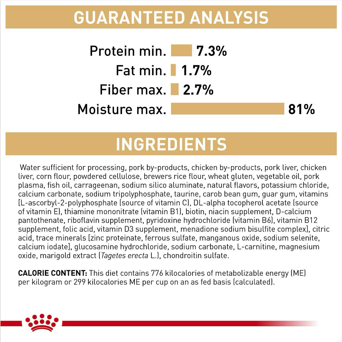 Royal Canin Breed Health Nutrition Labrador Retriever Adult Loaf in Sauce Canned Dog Food