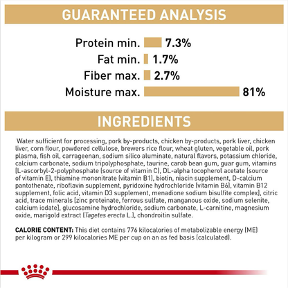 Royal Canin Breed Health Nutrition Labrador Retriever Adult Loaf in Sauce Canned Dog Food
