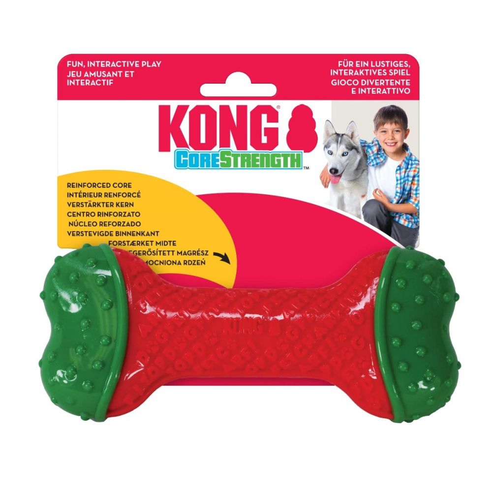 Kong Holiday Core Strength Bone Dog Toy