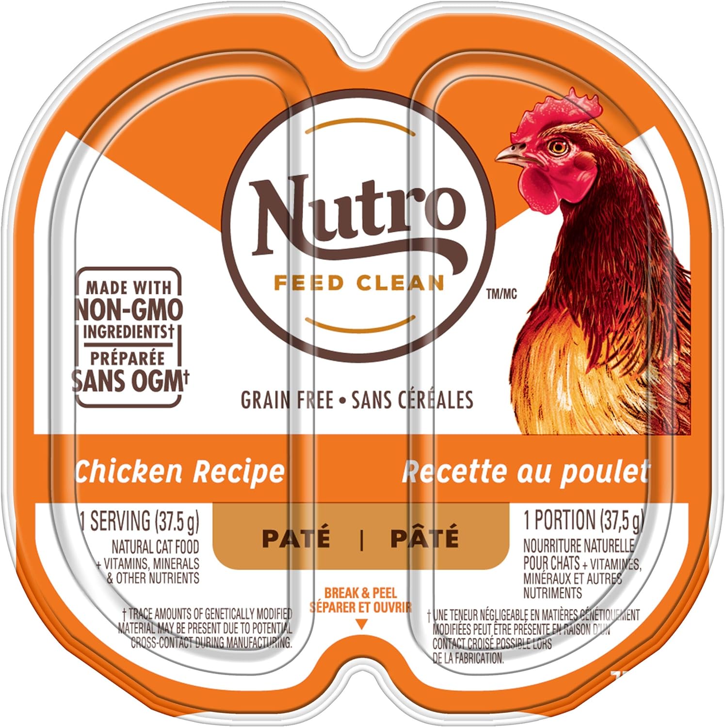 Nutro Perfect Portions Adult Wet Cat Food Grain Free Chicken Paté Entrées  Canned Cat Food  | PetMax Canada