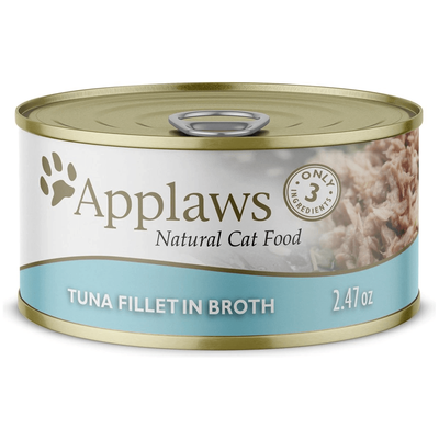 Applaws Tuna Fillet Canned Cat Food - 70g - Canned Cat Food - Applaws - PetMax Canada