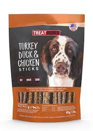 Treatworx Turkey, Duck, & Chicken Sticks  Dog Treats  | PetMax Canada