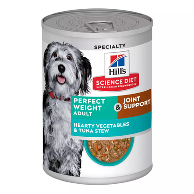 Hill's Science Diet Canine Can Perfect Weight & Joint Tuna & Hearty Vegetables