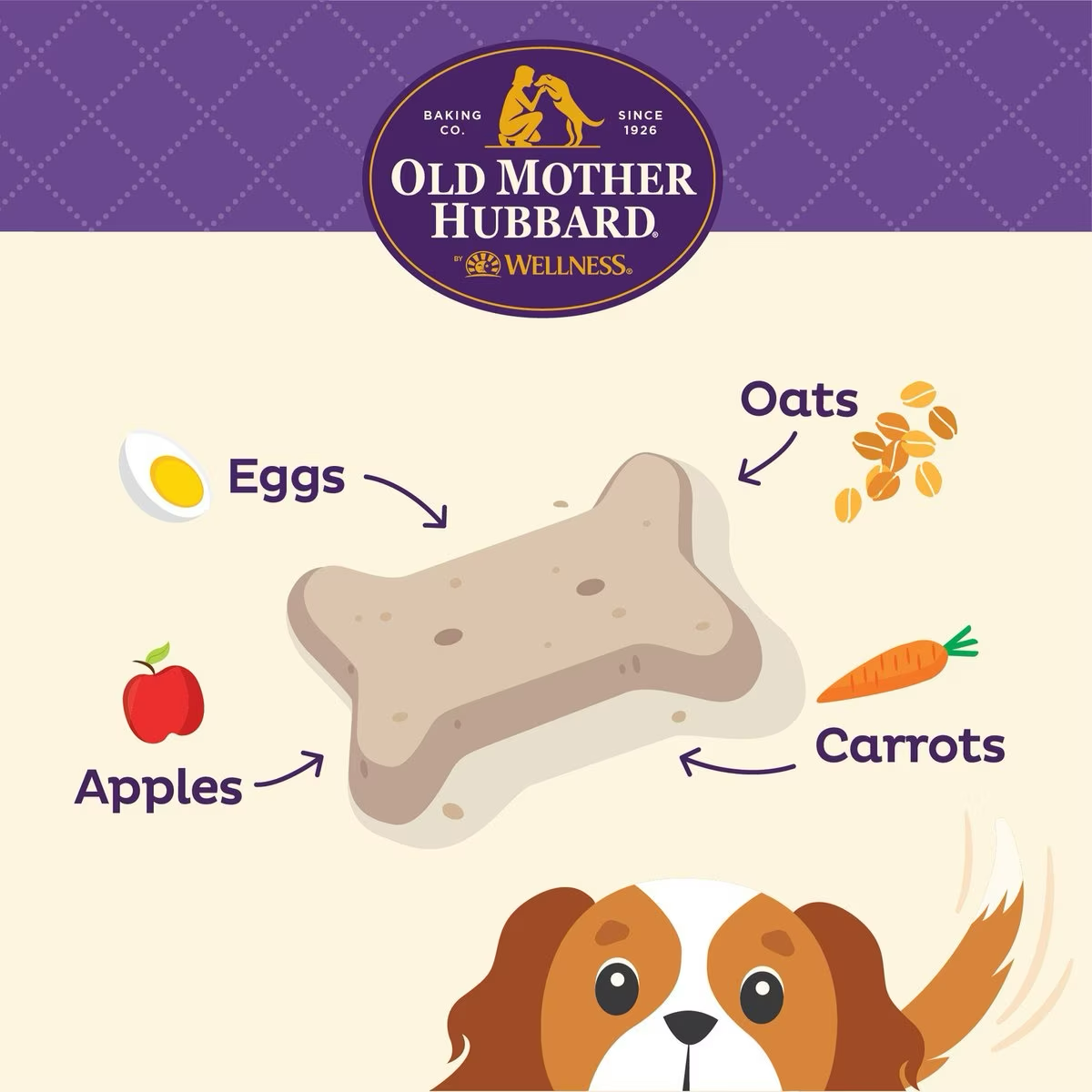 Old Mother Hubbard Classic Liv'R'Crunch Natural Mini Oven-Baked Biscuits Dog Treats  Dog Treats  | PetMax Canada