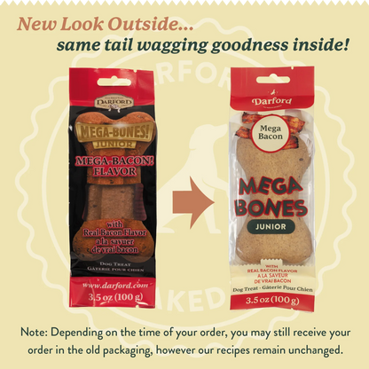 Darford Mega Bones Junior Bacon