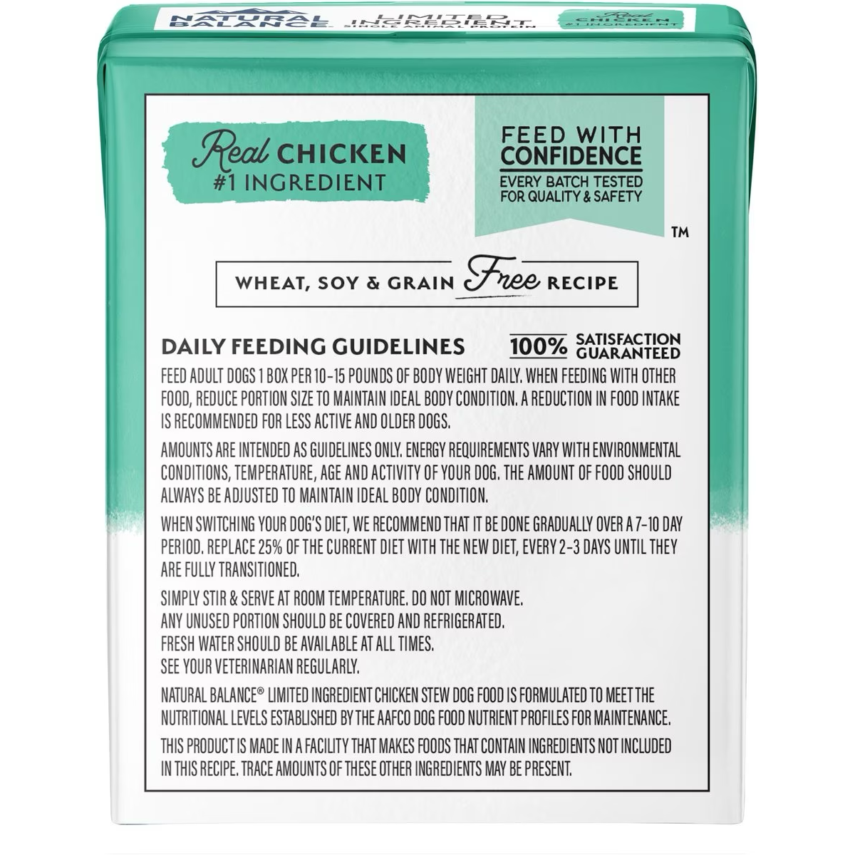 Natural Balance Limited Ingredient Grain-Free Chicken Stew Wet Dog Food  Canned Dog Food  | PetMax Canada