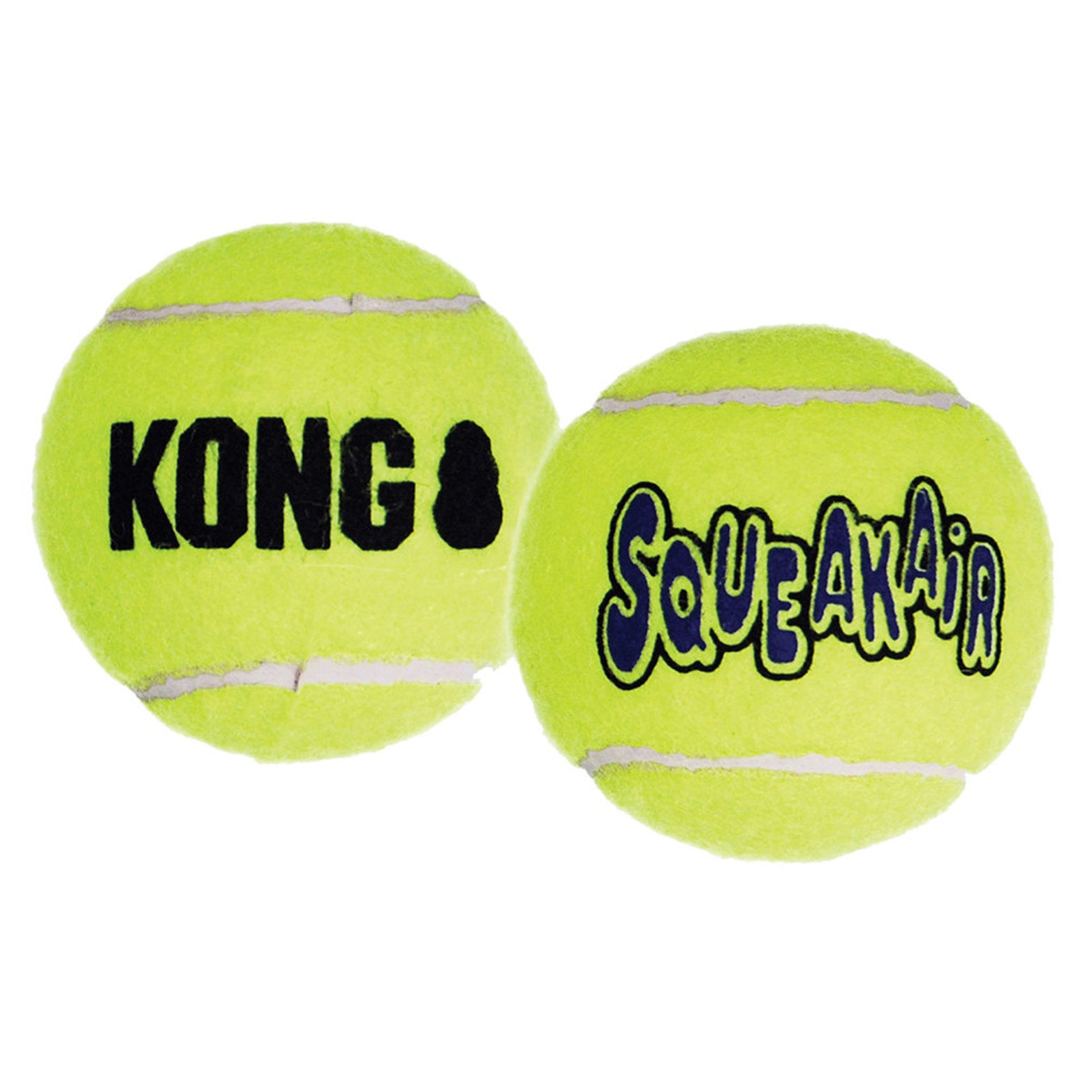 Kong SqueakAir Tennis Balls - Large - 2 Pack  Dog Toys  | PetMax Canada
