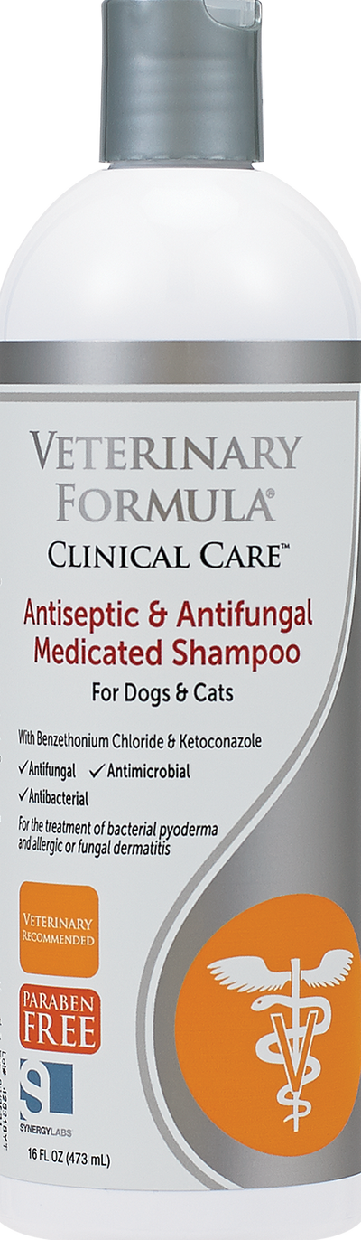 Synergy Labs Antiseptic & Antifungal Shampoo 473 mL Grooming 473 mL | PetMax Canada