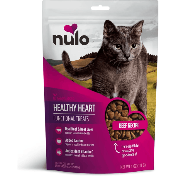 Nulo Healthy Heart Functional Crunchy Cat Treat Beef Recipe