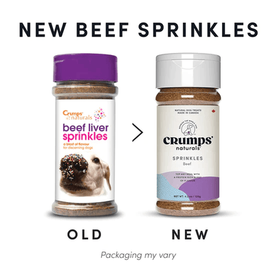 Crumps Naturals Beef Liver Sprinkles - 120g - Dog Treats - Crump's Naturals - PetMax Canada