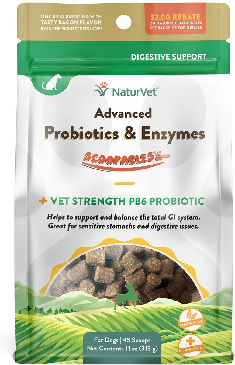 Naturvet Dog Advanced Probiotics & Enzymes  Health Care  | PetMax Canada