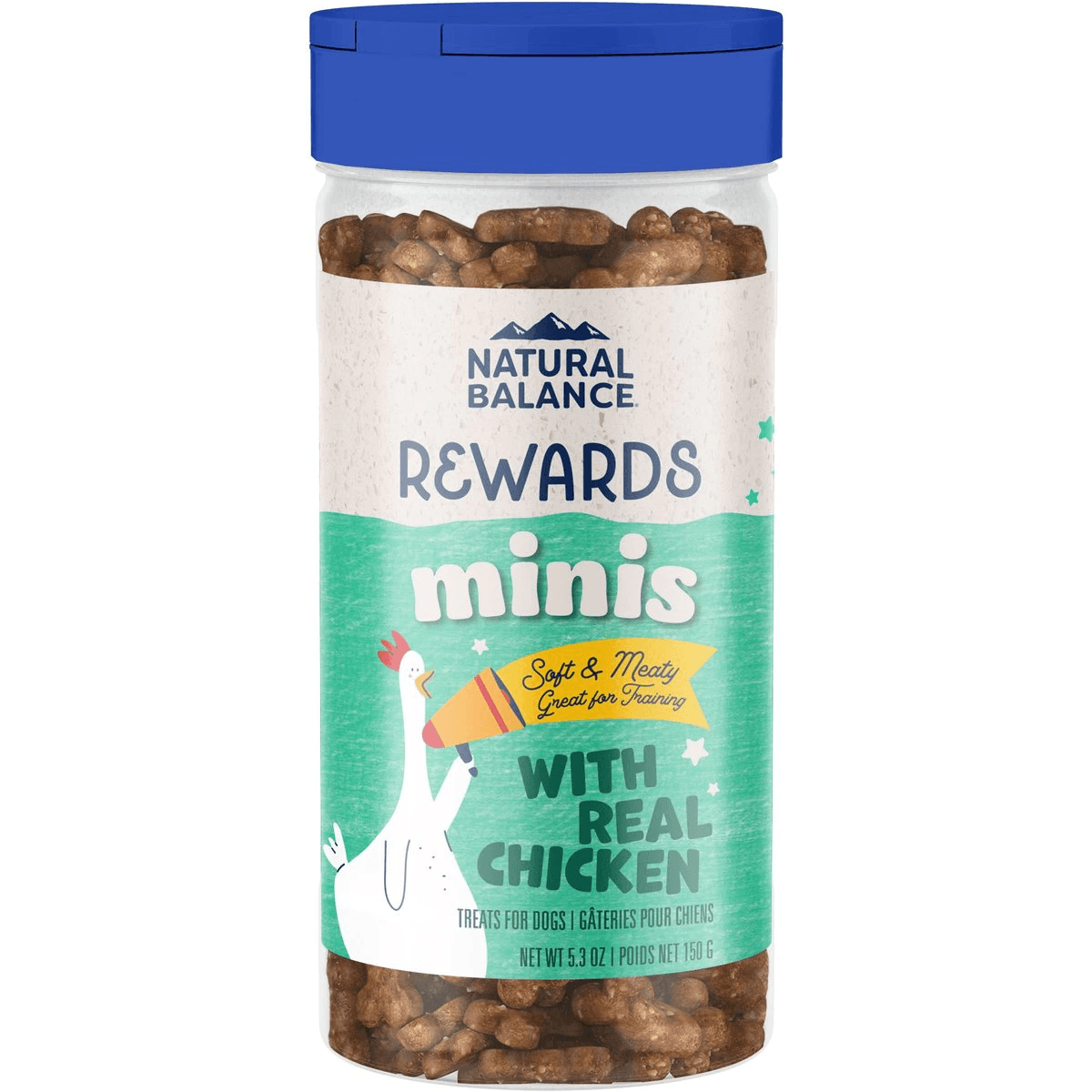 Natural Balance Rewards Minis with Real Chicken Dog Treats - 150g - Dog Treats - Natural Balance - PetMax Canada