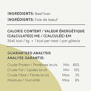 Crumps Naturals Trainers Freeze Dried Beef