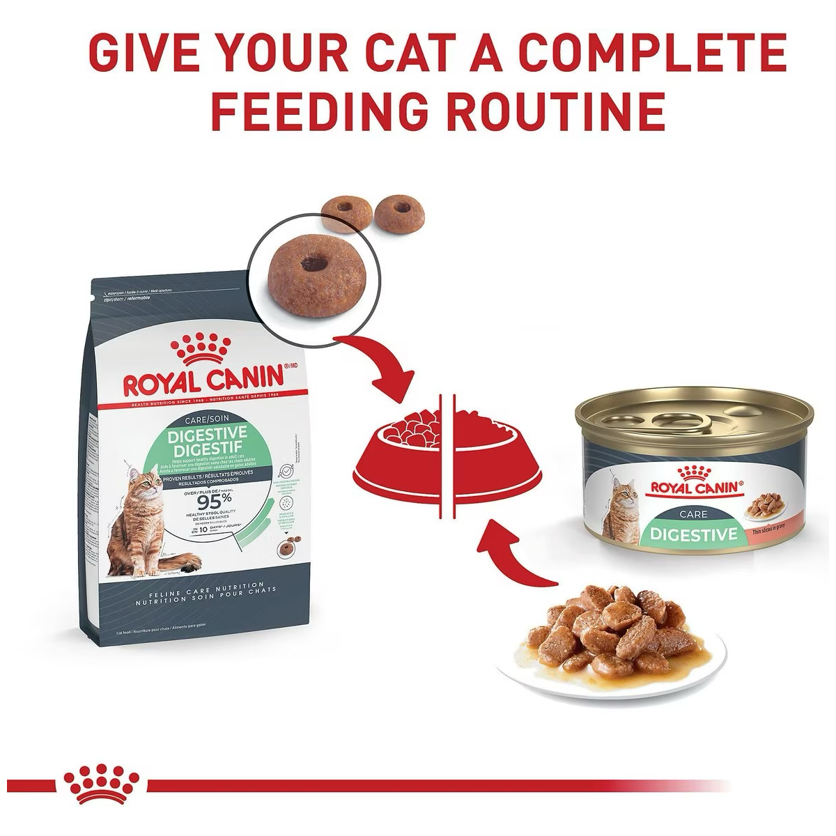 Royal Canin Feline Care Nutrition Digestive Care Dry Cat Food  Cat Food  | PetMax Canada