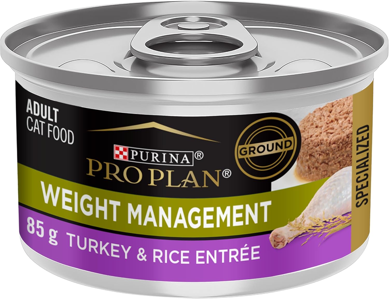 Purina Pro Plan Focus Adult Weight Management Turkey and Rice Wet Cat Food