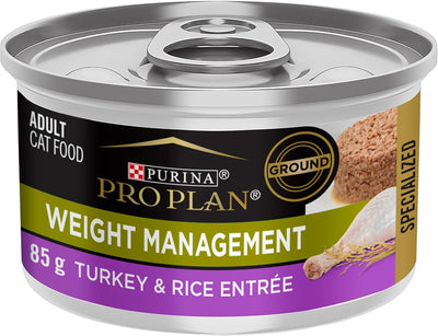 Purina Pro Plan Focus Adult Weight Management Turkey and Rice Wet Cat Food
