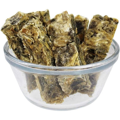 Plato Pet Hundur's Crunch Jerky Fingers Cod Skin