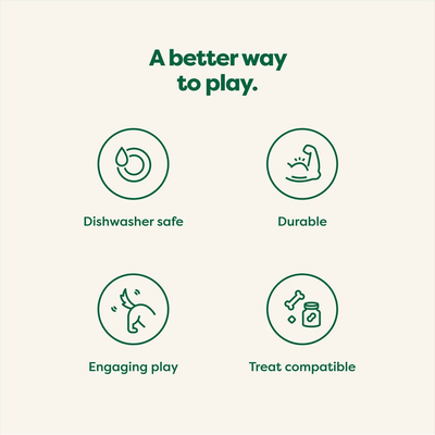 Earth Rated Treat Dispenser Dog Toy - Small - Dog Toys - Earth Rated - PetMax Canada